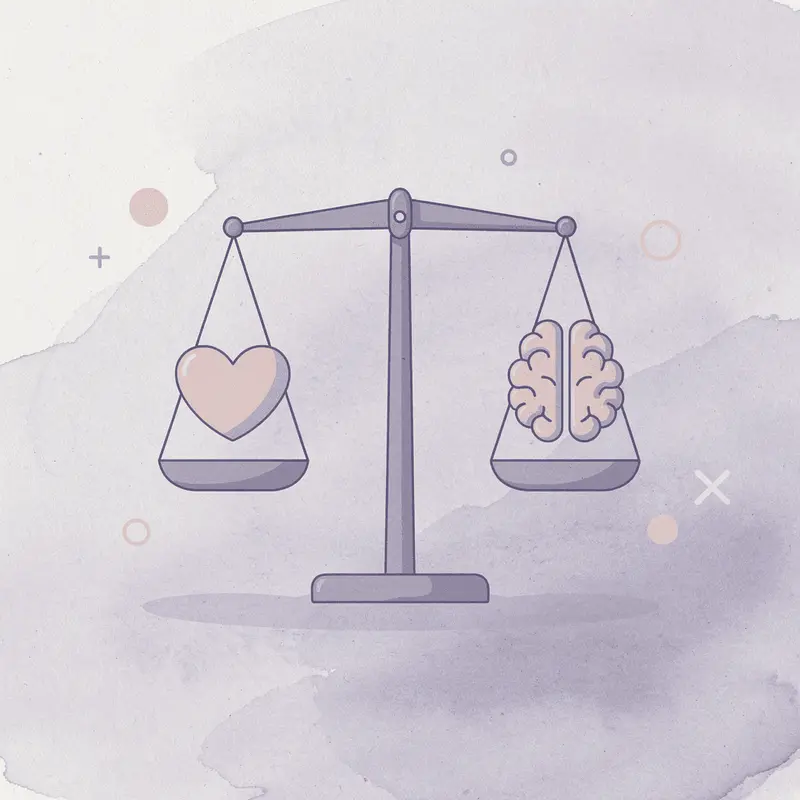 Balance scale comparing oral medication versus injection delivery methods