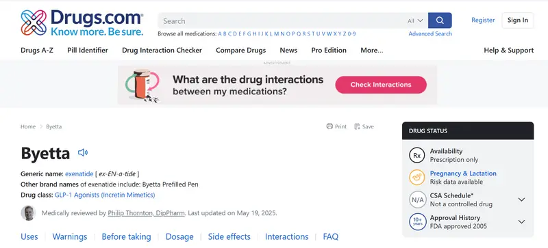 byetta - Which GLP-1 is Best for Weight Loss