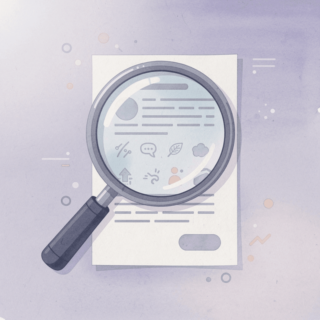 Magnifying glass examining research data representing scientific analysis of GLP-1 medications and kidney stones