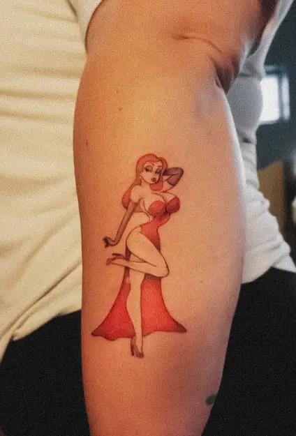 Pink Panther Tattoo at New Wave Body Art Studio
