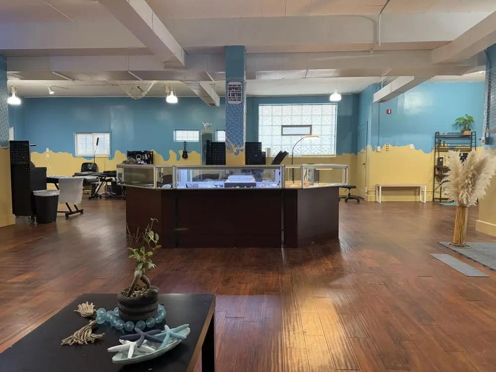 Tattoo Piercing Studio Interior at New Wave Body Art Studio