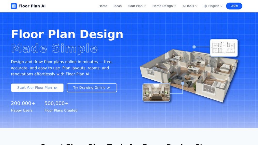 Screenshot of Floor Plan AI
