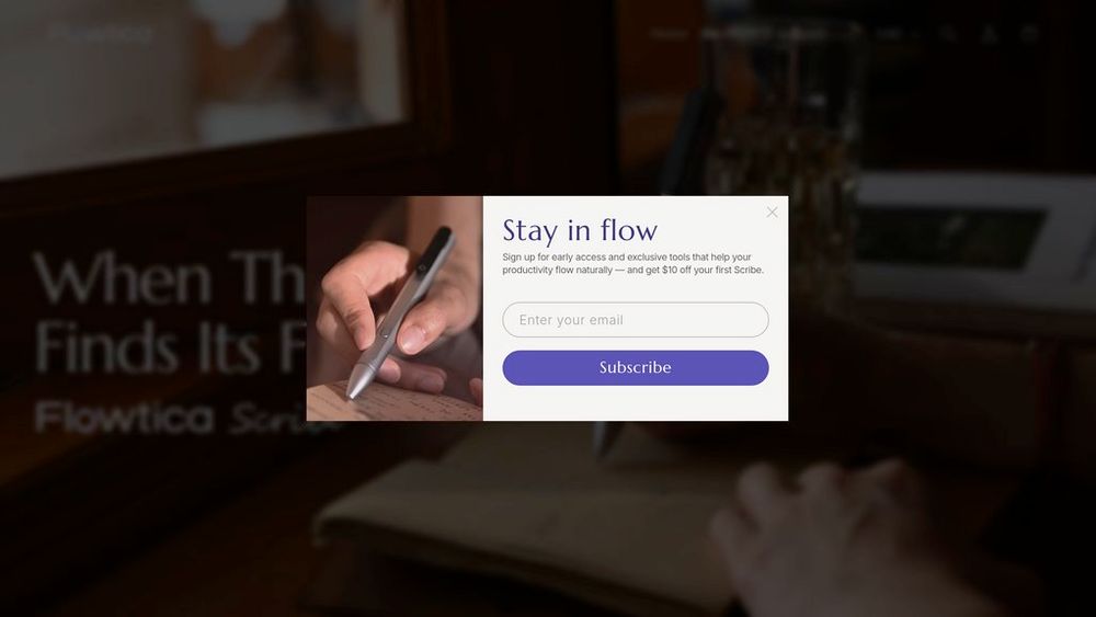 Screenshot of Flowtica Scribe Screenshot of Flowtica Scribe