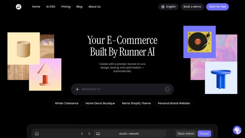Screenshot of Runner AI