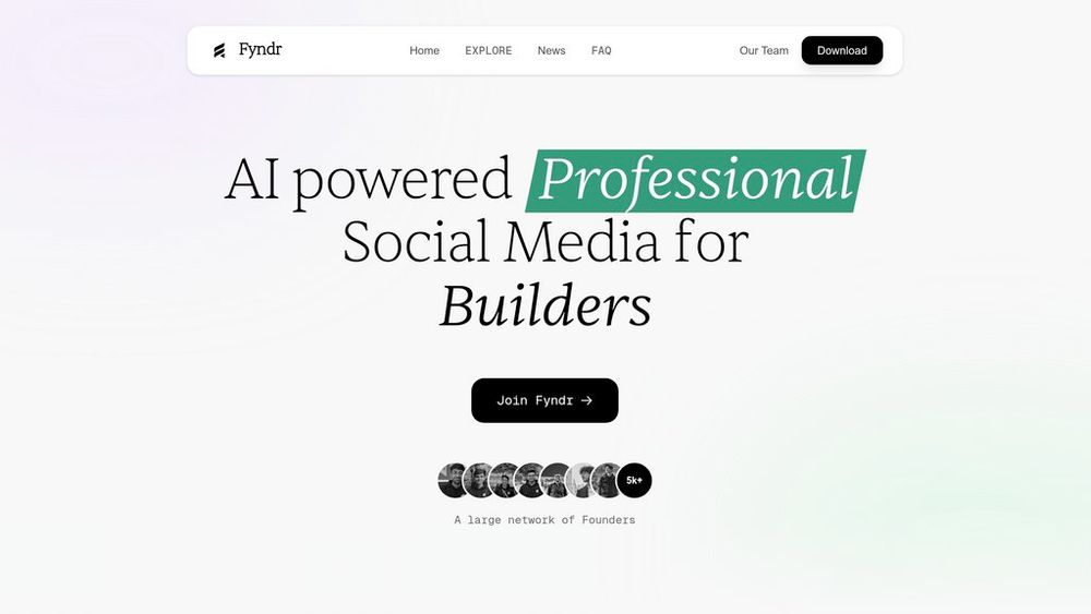 Screenshot of Fyndr Screenshot of Fyndr
