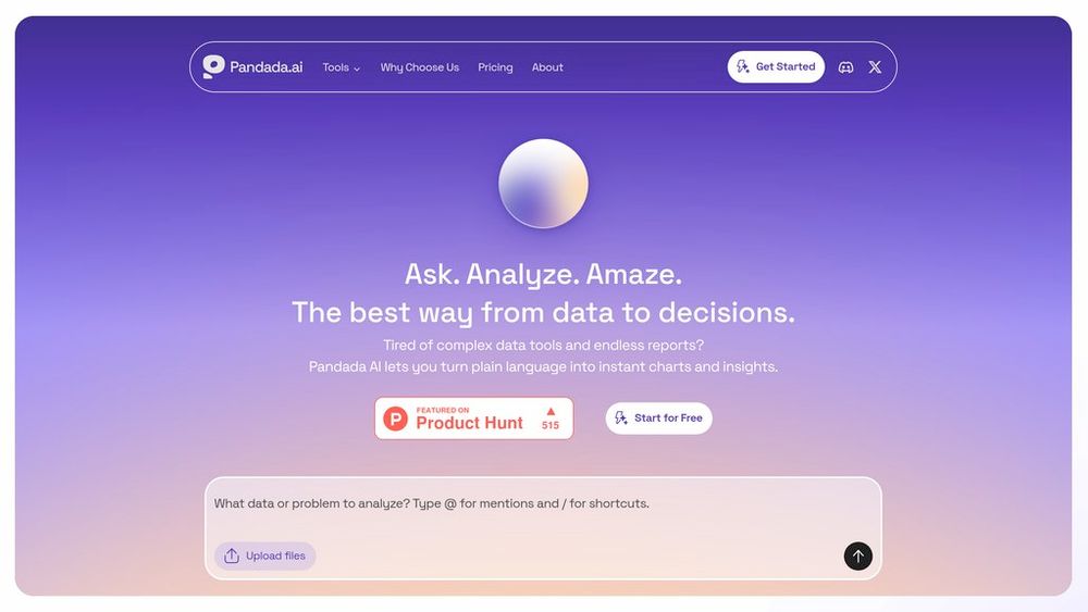 Screenshot of Pandada AI