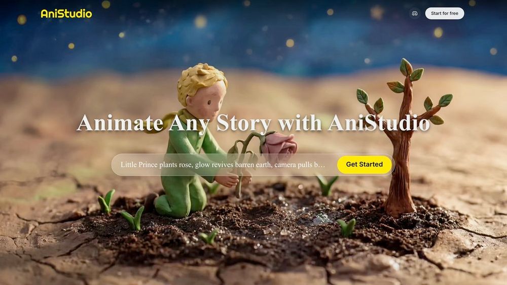 Screenshot of AniStudio