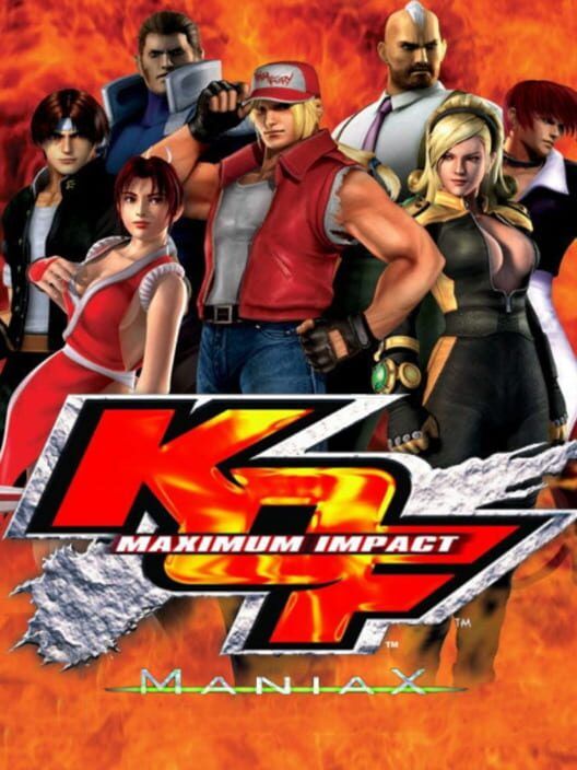 The King of Fighters: Maximum Impact - Maniax box art