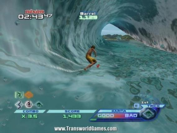 TransWorld Surf screenshot 1