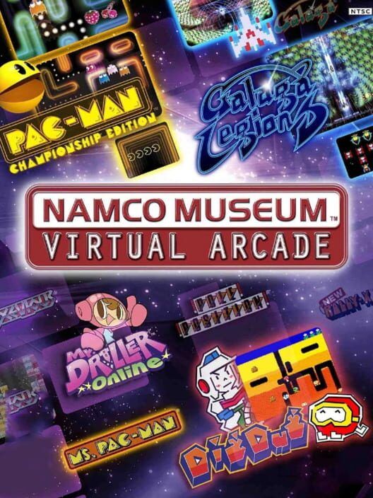 Namco Museum Virtual Arcade box art