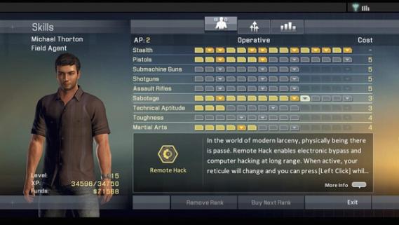 Alpha Protocol screenshot 2