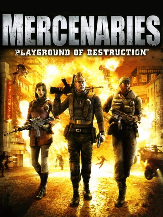 Mercenaries: Playground of Destruction box art