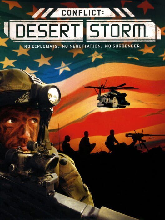 Conflict: Desert Storm box art