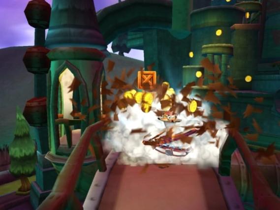Crash Tag Team Racing screenshot 1