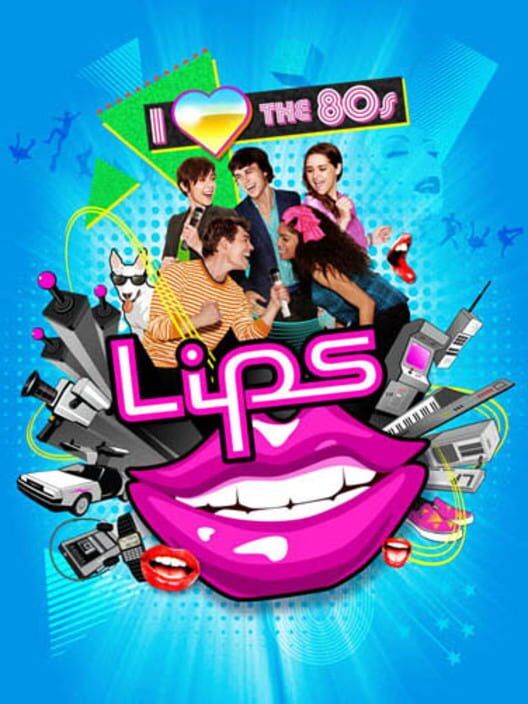 Lips: I Love the 80's box art