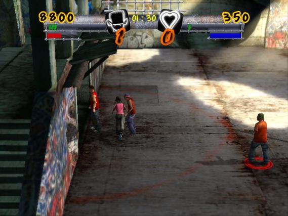 Urban Freestyle Soccer screenshot 2