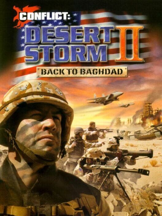 Conflict: Desert Storm II: Back to Baghdad box art