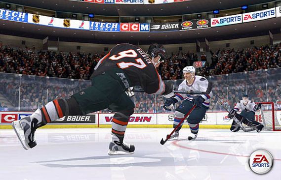 NHL 06 screenshot 1