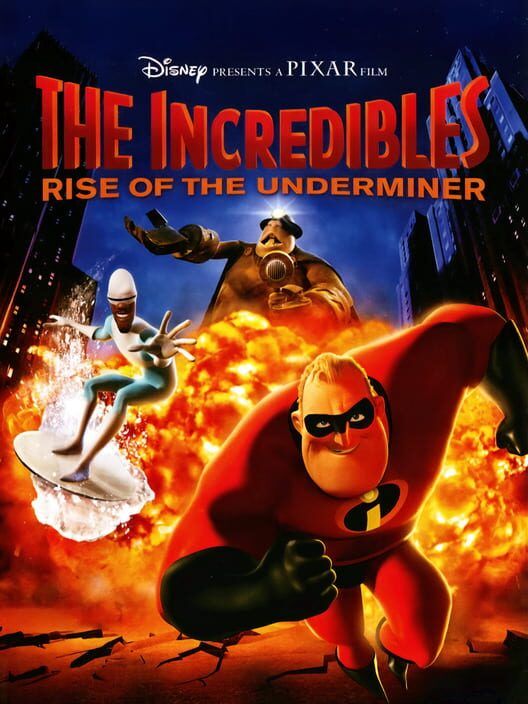The Incredibles: Rise of the Underminer box art
