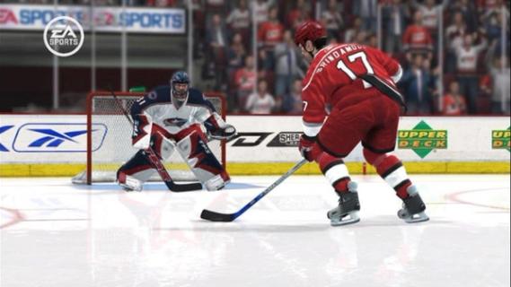 NHL 08 screenshot 1