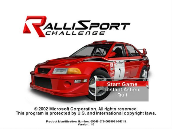 RalliSport Challenge screenshot 1