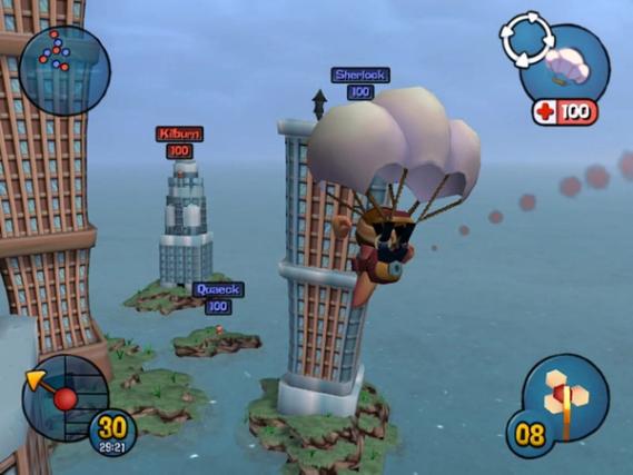 Worms 3D screenshot 2