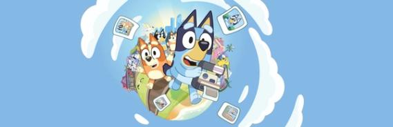 Bluey's Happy Snaps artwork