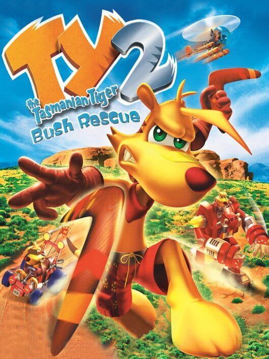 Ty the Tasmanian Tiger 2: Bush Rescue box art