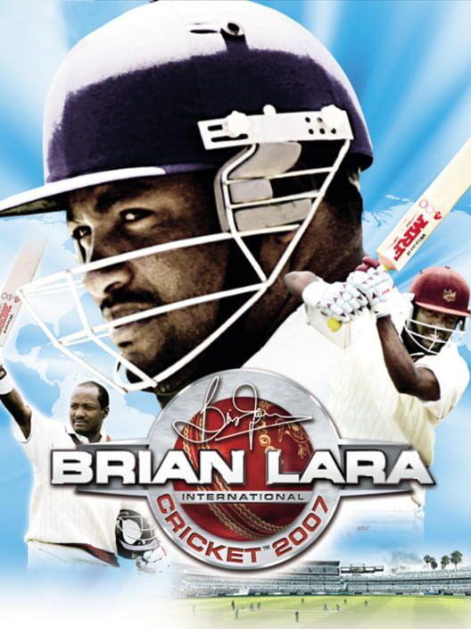 Brian Lara International Cricket 2007 box art
