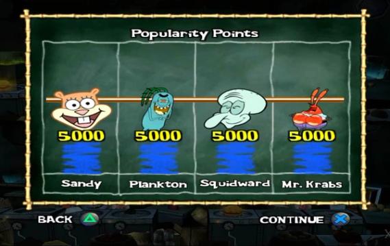 SpongeBob SquarePants: Lights, Camera, Pants! screenshot 2