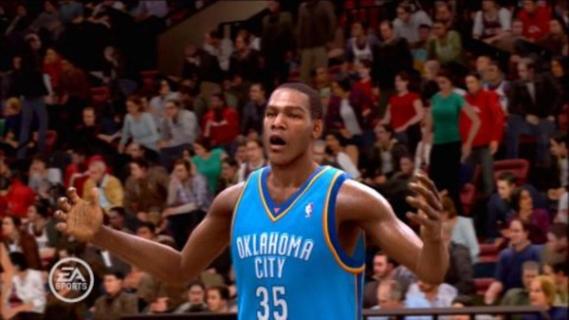 NBA Live 09 screenshot 1