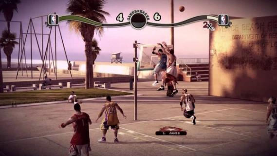 NBA Street Homecourt screenshot 1