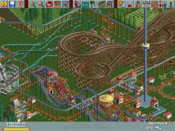 RollerCoaster Tycoon screenshot 1