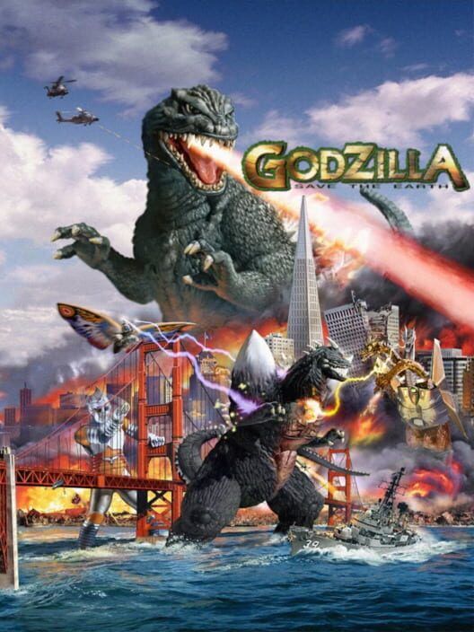 Godzilla: Save the Earth box art
