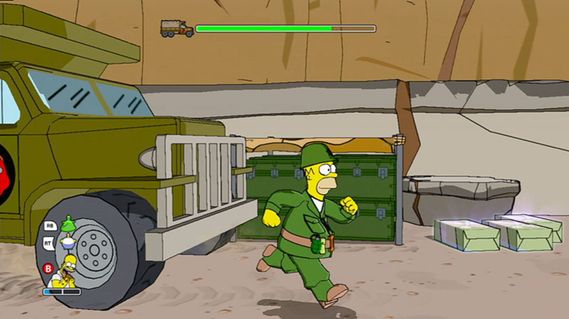 The Simpsons Game screenshot 1