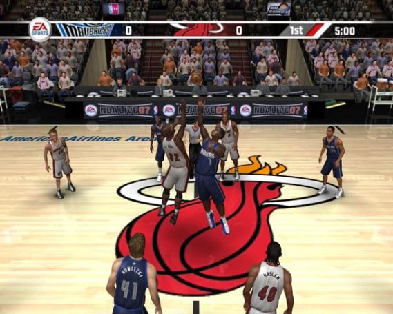NBA Live 07 screenshot 2