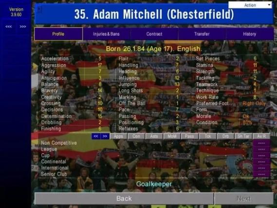 Championship Manager: Season 01/02 screenshot 2