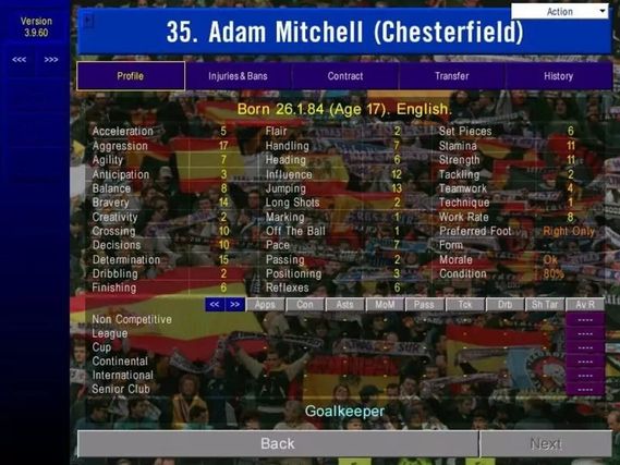 Championship Manager: Season 01/02 screenshot 2