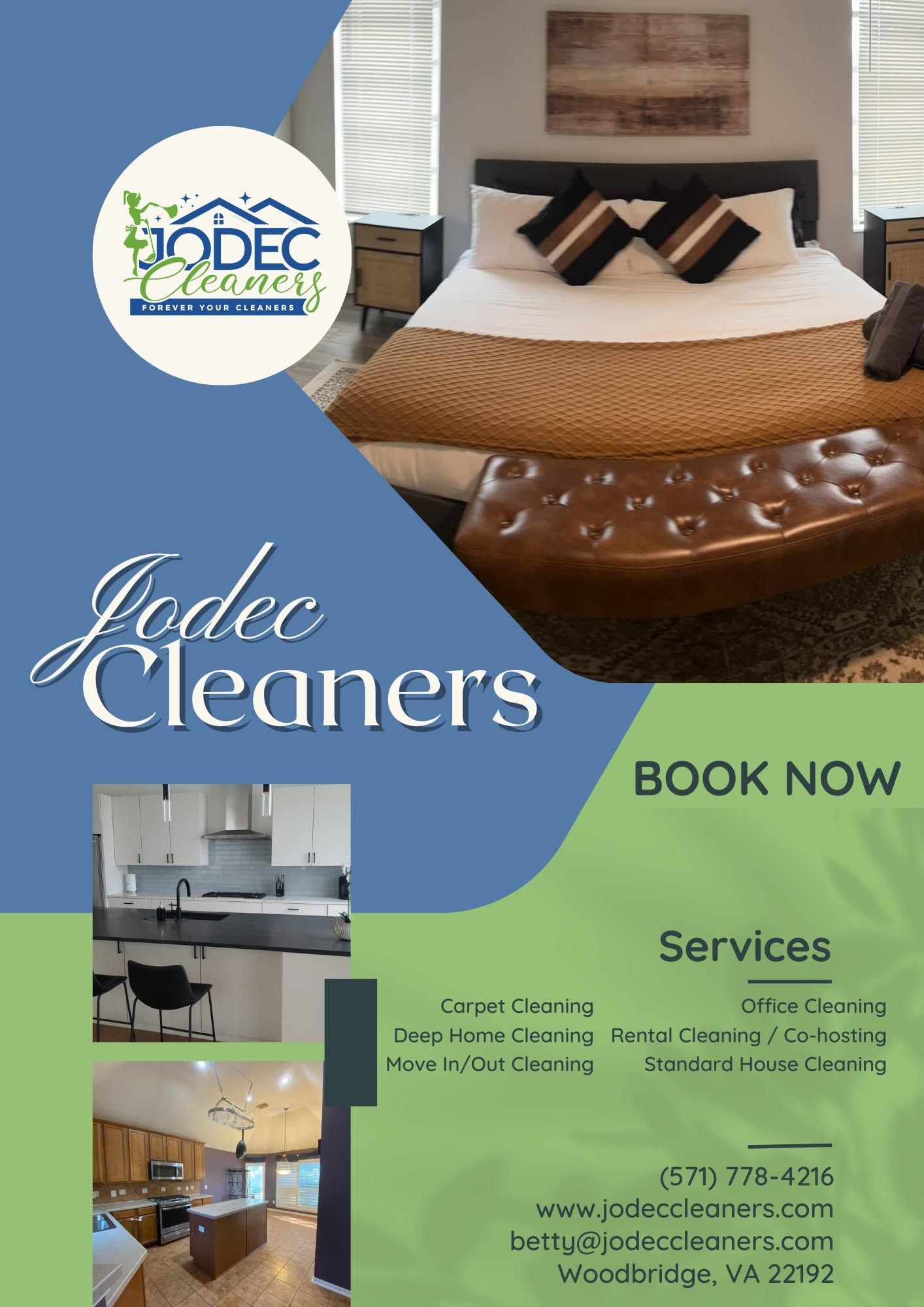 Jodec Cleaners residential building and common-area cleaning services in Northern Virginia