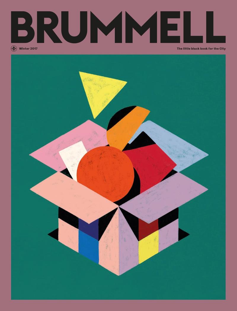 Brummell Magazine Cover. 