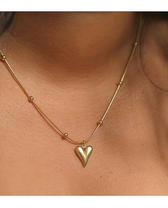 Golden Pulse Necklace
