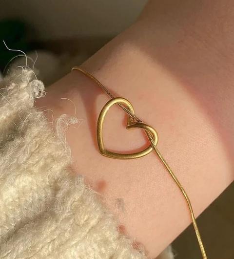 Heart Ring Bracelet