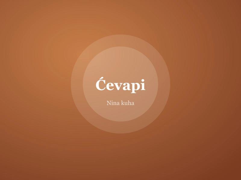Ćevapi