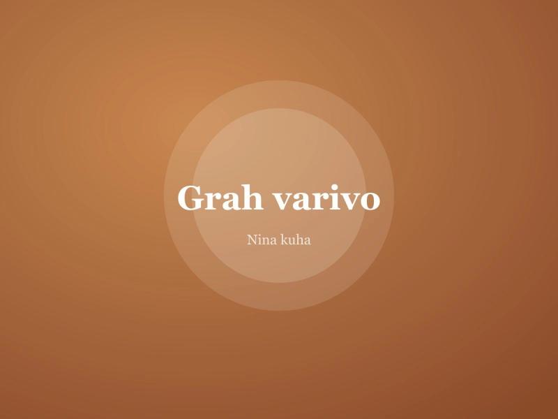 Grah varivo s kobasicom