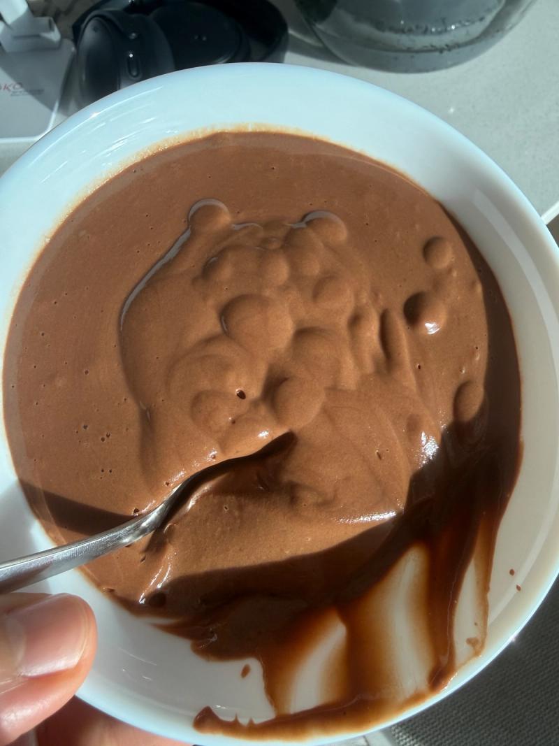 Čokoladni mousse od kuhanih jaja