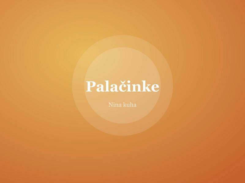 Palačinke