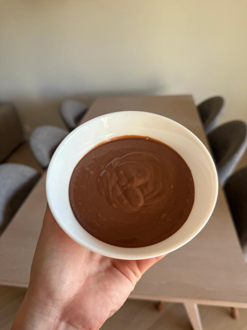 Čokoladni mousse od kuhanih jaja