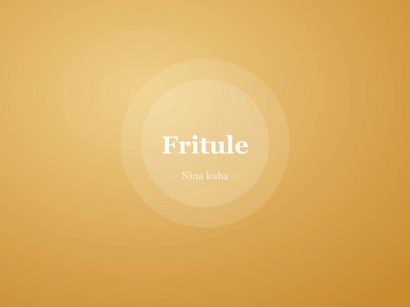 Fritule