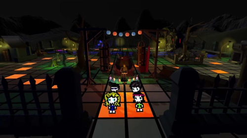 Captura de un Videojuego de tablero en un cementerio