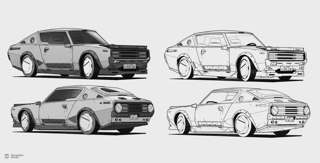 Car cyberunk 3 Pres